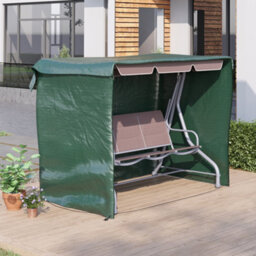 Outsunny Patio Swing Chair Cover Garden Furniture Protector 215X155X150Cm Green - thumbnail 1