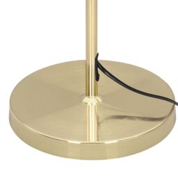 GoodHome Willet Satin Brass Effect Floor Lamp Base - thumbnail 6