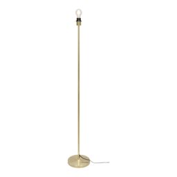 GoodHome Willet Satin Brass Effect Floor Lamp Base - thumbnail 4