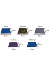 Huggle Pets Hugglepets Waterproof Dog Mat Cushion Large Purple - thumbnail 6