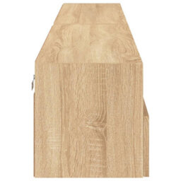 Walplus Tv Wall Cabinets 2 Pcs Sonoma Oak 100X30X30 Cm Engineered Wood - thumbnail 8