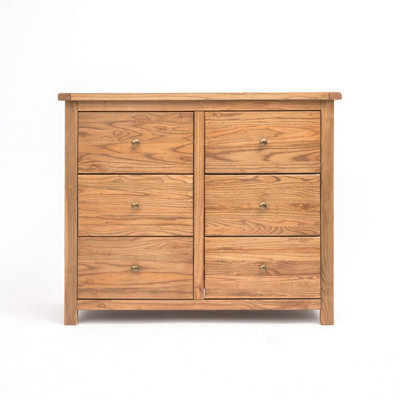 Cabinet Bits Trivento 6 Drawer Chest Of Drawers Brass Knob - image 1