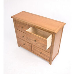 Cabinet Bits Trivento 6 Drawer Chest Of Drawers Brass Knob - thumbnail 4