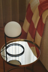 Nordlux Wilson Glass Table Lamp Floating  Black,mains - thumbnail 8