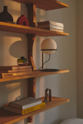 Nordlux Wilson Glass Table Lamp Floating  Black,mains - thumbnail 7