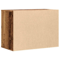 Walplus Corner Chest Of Drawers Old Wood 80X41X58 Cm Engineered Wood - thumbnail 7