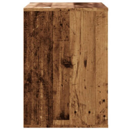 Walplus Corner Chest Of Drawers Old Wood 80X41X58 Cm Engineered Wood - thumbnail 6
