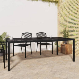 Berkfield Garden Table Anthracite 200X100X72 Cm Steel - thumbnail 1