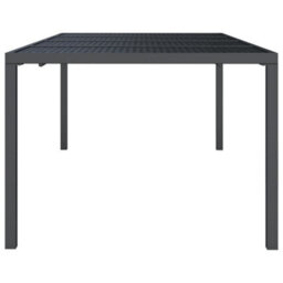 Berkfield Garden Table Anthracite 200X100X72 Cm Steel - thumbnail 4