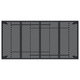 Berkfield Garden Table Anthracite 200X100X72 Cm Steel - thumbnail 5