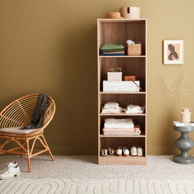 Alice's Garden Sweeek - Modular Open Wardrobe Shelf Unit Modulo Natural 60X45X1800 Cm - image 1