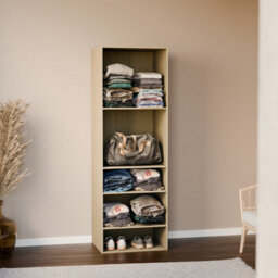 Alice's Garden Sweeek - Modular Open Wardrobe Shelf Unit Modulo Natural 60X45X1800 Cm - thumbnail 5