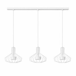 Luminosa Lighting Luminosa Axia Bar Pendant Ceiling Light White 3X Gx53 - thumbnail 1