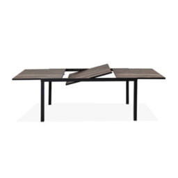 Sweeek - 8-Seater Extendable Outdoor Table Brown 240X90X75 Cm - Nashville 240Cm - thumbnail 3