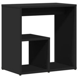 Berkfield Side Tables 2 Pcs Black 50X30X50 Cm Engineered Wood - thumbnail 5