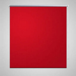 Berkfield Roller Blind Blackout 160 X 175 Cm Red