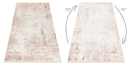 RugsX Distin 0828A Pink / Powder / White Modern Carpet - Abstraction, Vintag  180X270 Cm - thumbnail 2