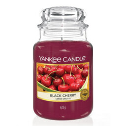 Yankee Candle Original Large Jar Scented Candle Black Cherry, 623G
