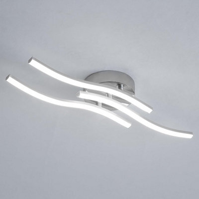 Pheashine Triple Layer Wave 18W 6500K Bright White 220V Flush Mount Led Ceiling Light - image 1