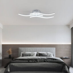 Pheashine Triple Layer Wave 18W 6500K Bright White 220V Flush Mount Led Ceiling Light - thumbnail 6
