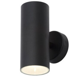 CGC Lighting Verity - Cgc Black Led Outdoor Wall Spotlight