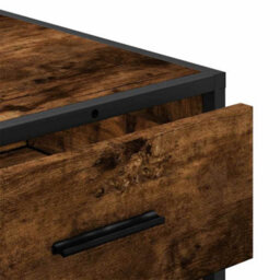 Walplus Drawer Cabinet Smoked Oak 70X41X56 Cm Engineered Wood - thumbnail 8