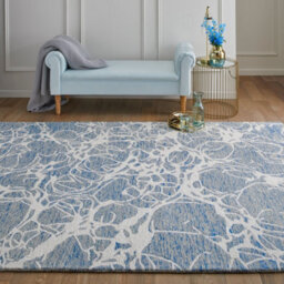 Oriental Weavers Hampton Sophie Blue Ivory Rug-160Cm X 230Cm - thumbnail 2