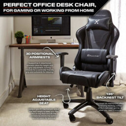 X Rocker Agility Esport Ergonomic Gaming Chair - Carbon Black - thumbnail 5