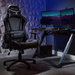 X Rocker Agility Esport Ergonomic Gaming Chair - Carbon Black - thumbnail 1