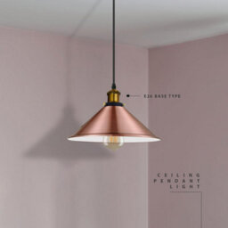 Modern Lampshade Cone Hanging Lampshade 22Cm Hanging Lights For Bedroom Living Room Kitchen Hallway - thumbnail 5