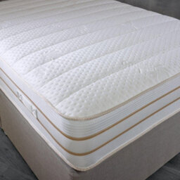 Divan Base Direct Shire Solaris Hydra 1500 Pocket Sprung Divan Bed Set 5Ft King 2 Drawers Side- Wool Bronze - thumbnail 2