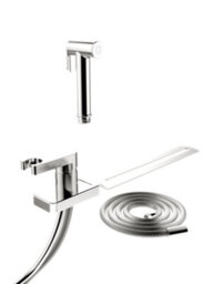 Durovin Bathrooms Modern Close Coupled Toilet And Handheld Bidet Sprayer Set For Personal Hygiene & Bathroom Cleaning - thumbnail 5