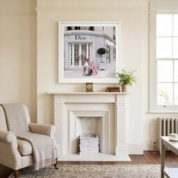 Home Luxe Interiors Dior Jewelry White Step Frame Luxury Wall Art 70X70Cm Home Decor - thumbnail 4
