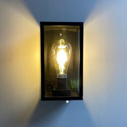 CGC Lighting Cgc Sienna Black Outdoor Garden Wall Porch Patio Lantern Light - thumbnail 2