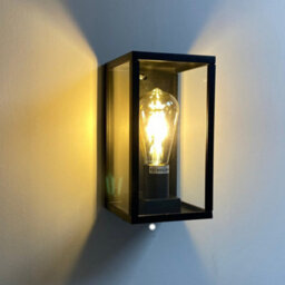 CGC Lighting Cgc Sienna Black Outdoor Garden Wall Porch Patio Lantern Light - thumbnail 3