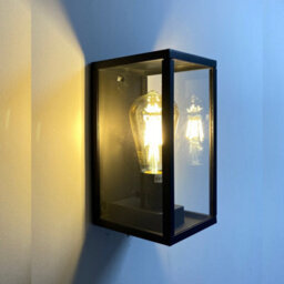CGC Lighting Cgc Sienna Black Outdoor Garden Wall Porch Patio Lantern Light - thumbnail 5