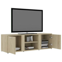 Walplus Tv Cabinet Sonoma Oak 120X34X37 Cm Engineered Wood - thumbnail 5