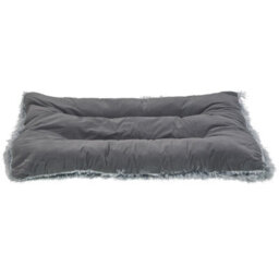 Beliani  Pet Bed Ergani Velvet Grey - thumbnail 5