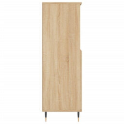 Berkfield Highboard Sonoma Oak 60X36X110 Cm Engineered Wood - thumbnail 7