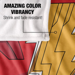 Shazam Chest Blanket Multicoloured (36In X 58In) - thumbnail 4