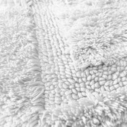 Allure Bath Fashions Bamboo Cotton Non-Slip Bath Mat - White - thumbnail 2