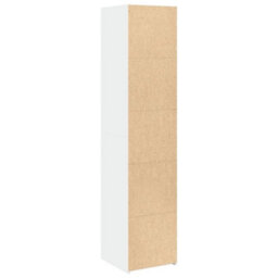 Berkfield Highboard White 40X41X185 Cm Engineered Wood - thumbnail 6