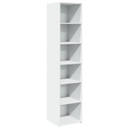Berkfield Highboard White 40X41X185 Cm Engineered Wood - thumbnail 2