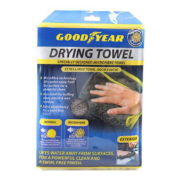 Goodyear Microfibre Car Drying Luxury Large Towel Absorbent Buffing Polish Clean - thumbnail 7