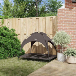 Walplus Brown Dog Bed Xl Steel Frame - Elevated Indoor Outdoor Pet Bed - thumbnail 3