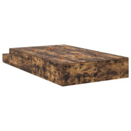Berkfield Storage Bed Frame Smoked Oak 120X200 Cm - thumbnail 9