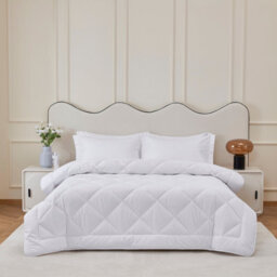 Groundlevel 300Gsm Hotel Quality Wool Blend Duvet - thumbnail 1