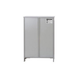 Bathroom Storage Cabinet Cupboard 4 Drawers, 2 Shelves & Metal Handle - - Grey - thumbnail 6