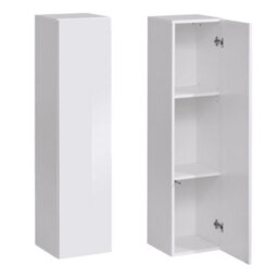 "Arte Switch Ii 270Cm White Gloss Wall-Mounted Entertainment Unit - Sleek Media Suite For Tvs Up To 70""" - thumbnail 2