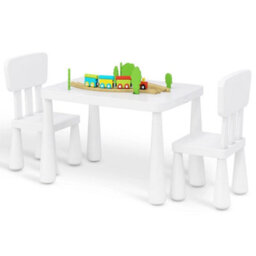 Table And Chair Set Asjustable 2 Chair Children Activity Table 2 Drawer - thumbnail 1